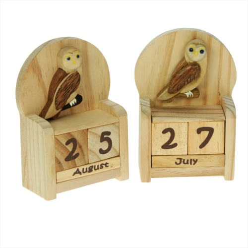 5209-BO: Barn Owl Calendars (Pack Size 3) Price Breaks Available